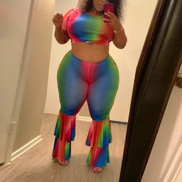 TWO PIECES PANTS SET