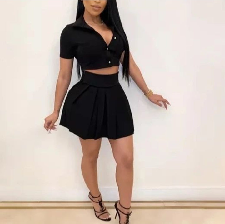 TWO-PIECE SKIRT SET