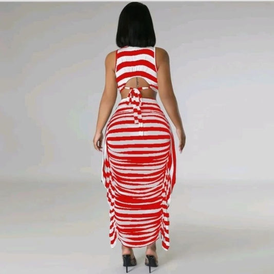 Two Piece Skirt Set