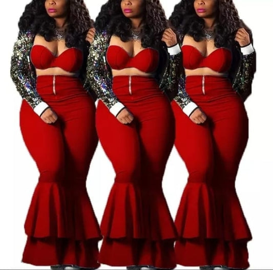 TWO-PIECE PANTS SET