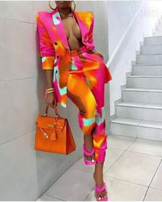 TWO PIECE PANTS SET